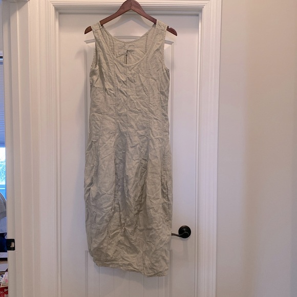 Grizas Washed Linen Dress - Picture 1 of 5